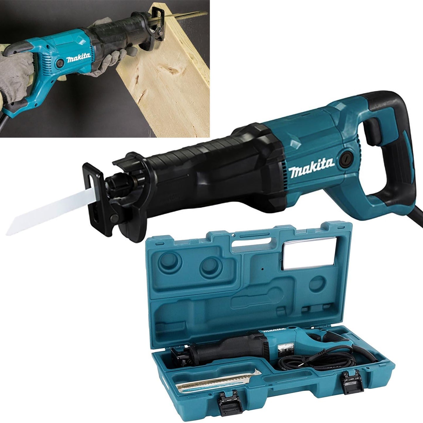 Makita 1200W 240V Reciprocating Saw (Model JR3051TK)