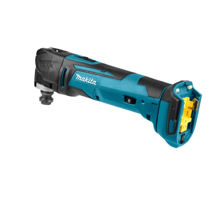 Makita DTM51Z 18V Multi-Tool Kit (Blue) with Two 18V 5.0Ah BL1850B Li-Ion Batteries